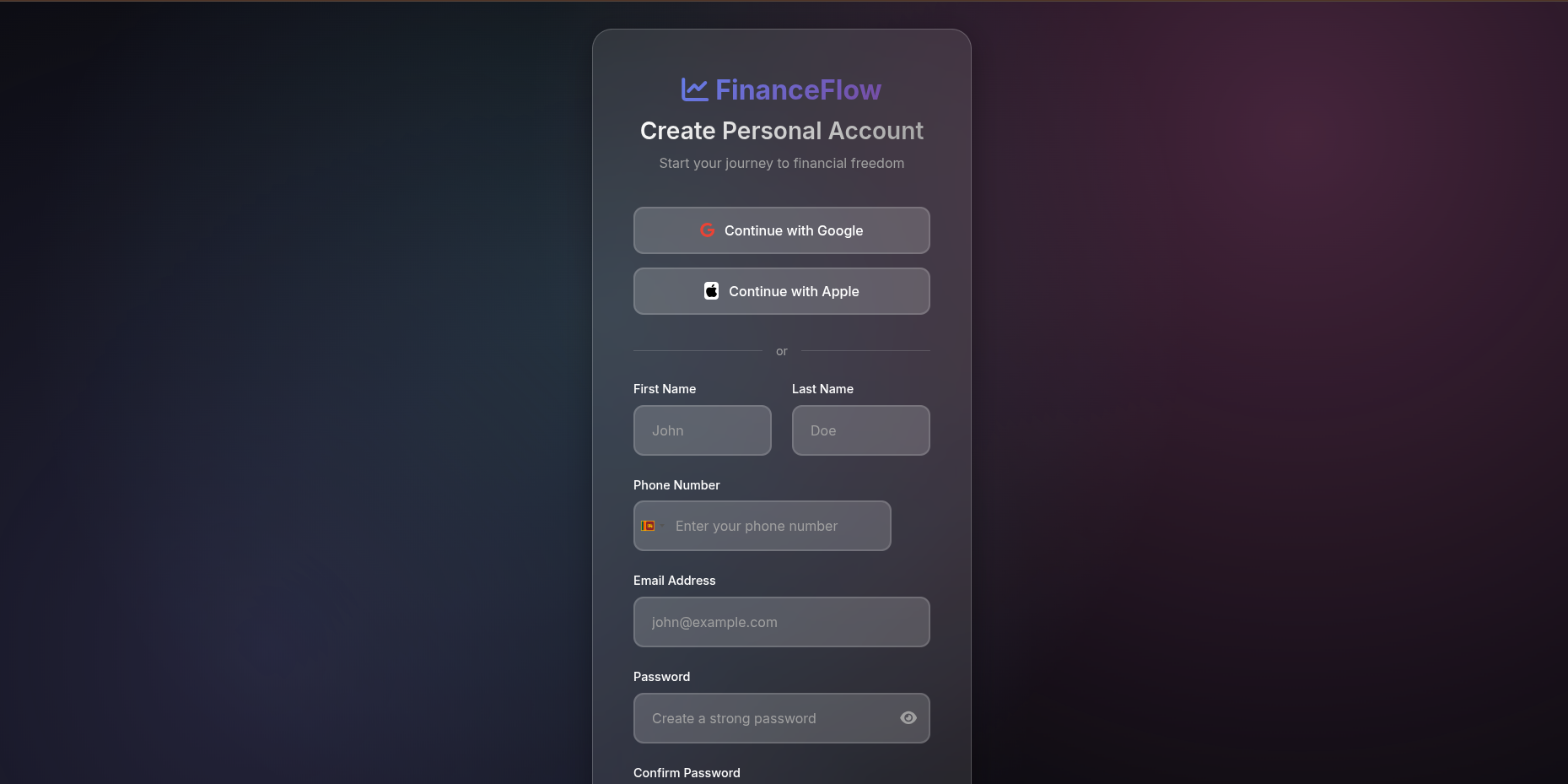 Finance Manager Screenshot 3