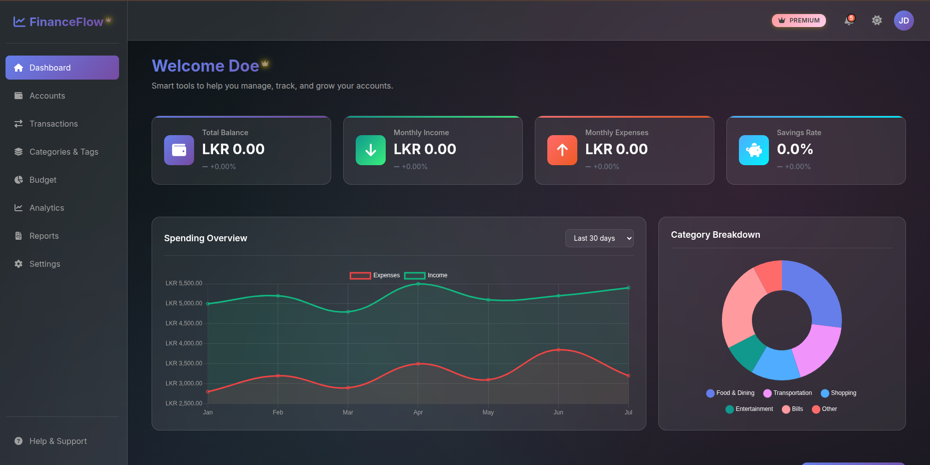 Finance Manager Screenshot 6