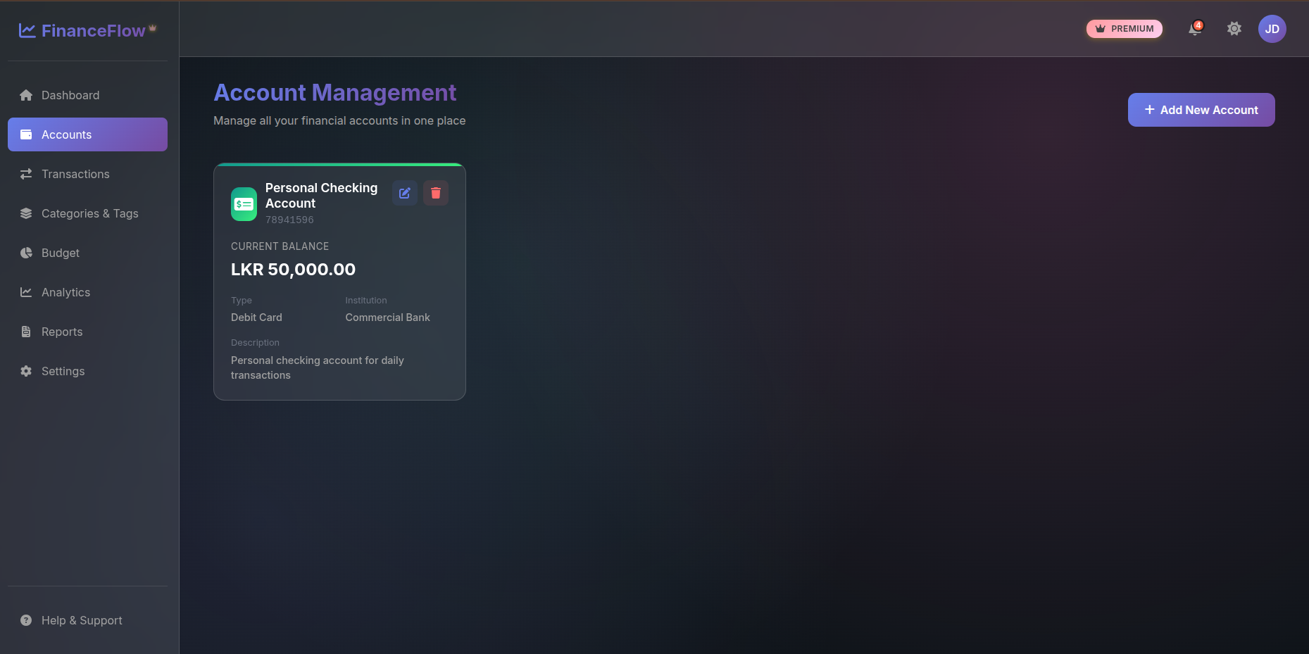 Finance Manager Screenshot 7