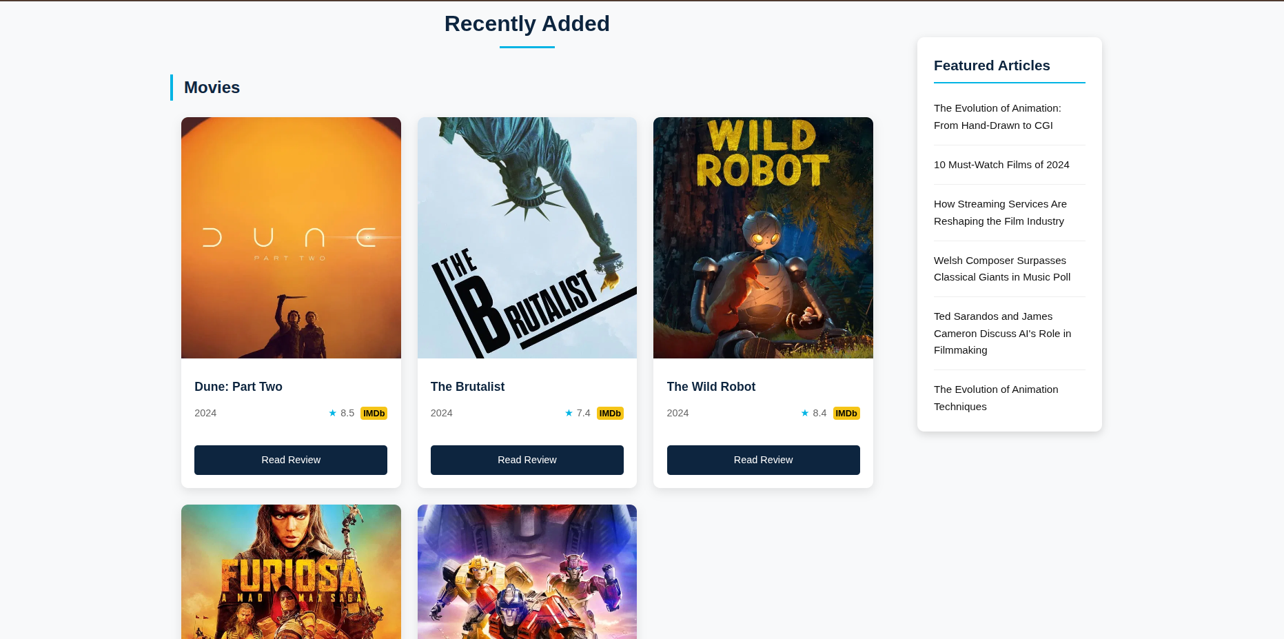 Movie Site Screenshots 2