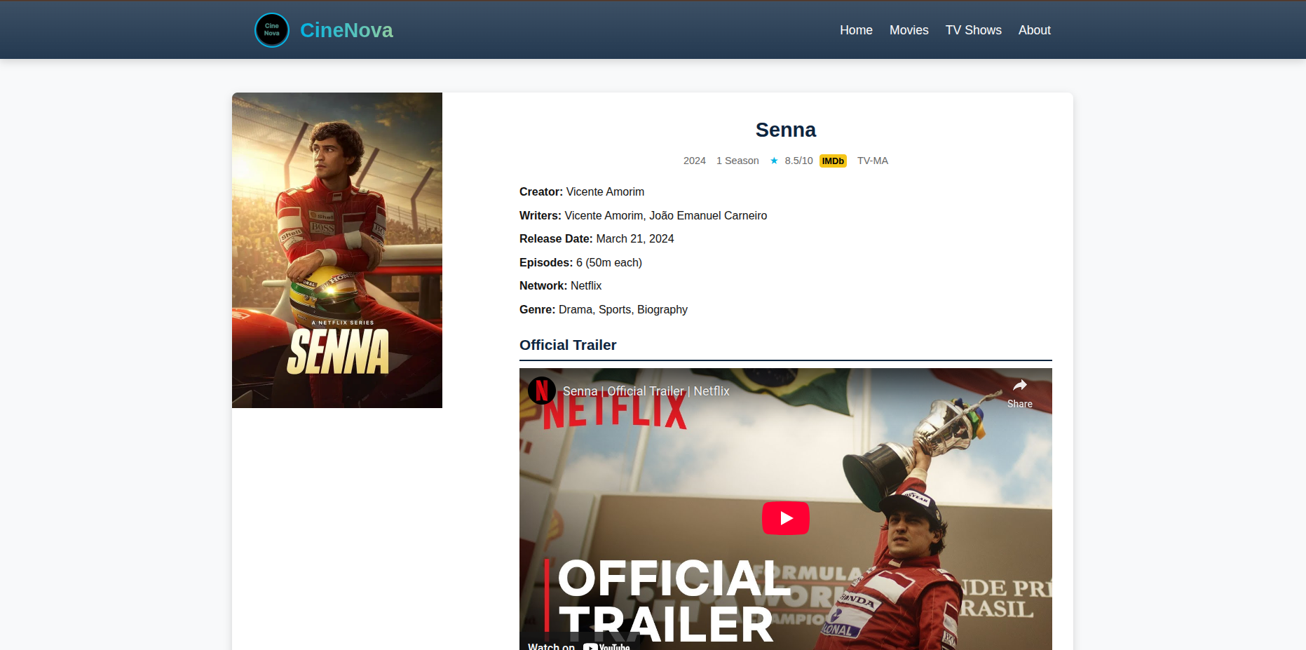 Movie Site Screenshots 4